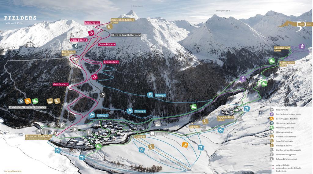 Alpshotel Bergland 프펠데르스 외부 사진